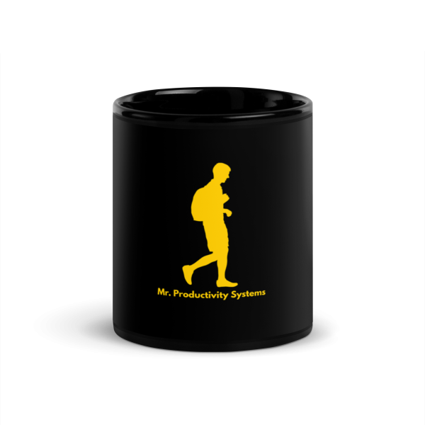 Black Glossy Mug