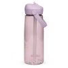 Flip straw water bottle